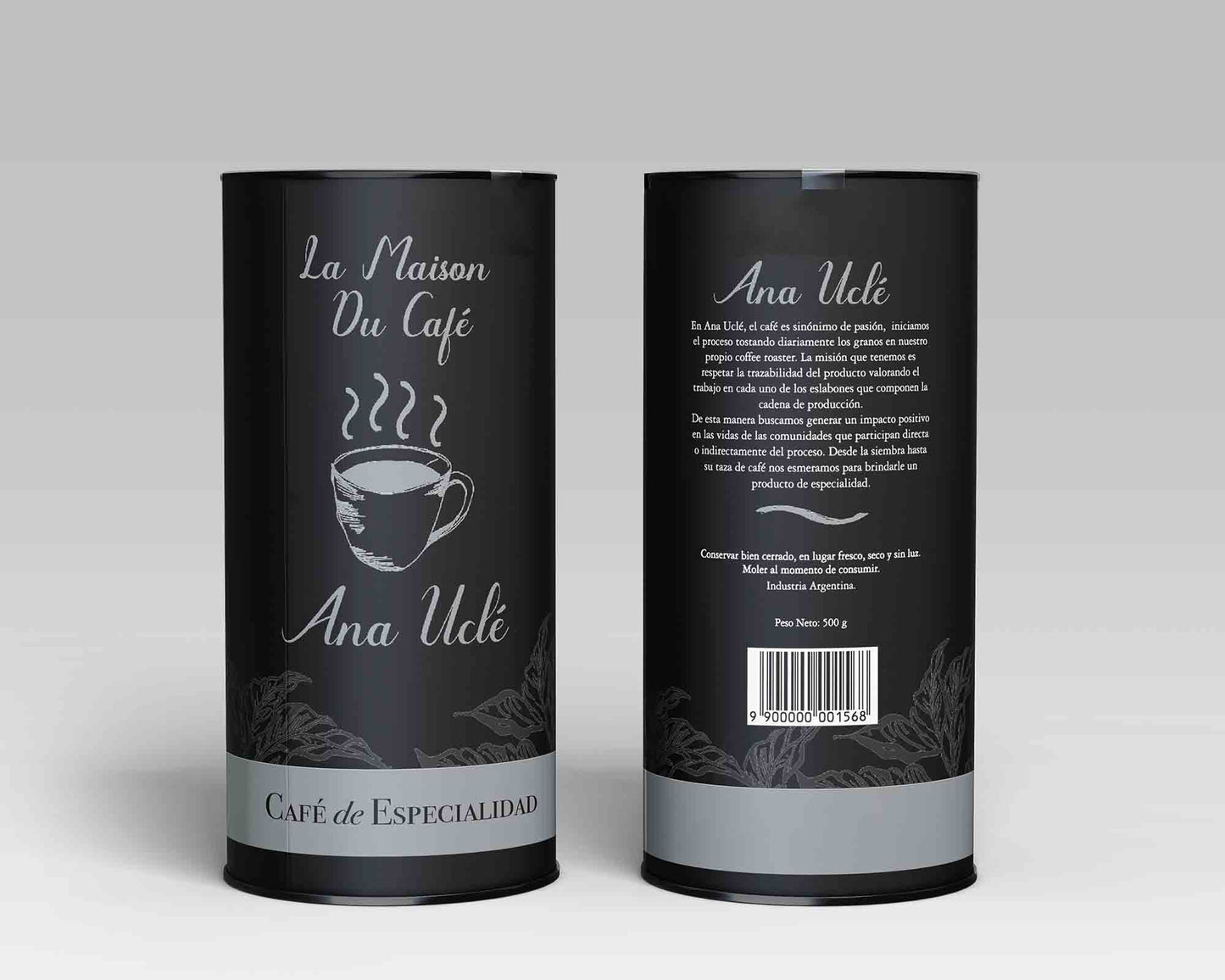 Café de Especialidad "Ana Uclé" en Grano por 500 grs.